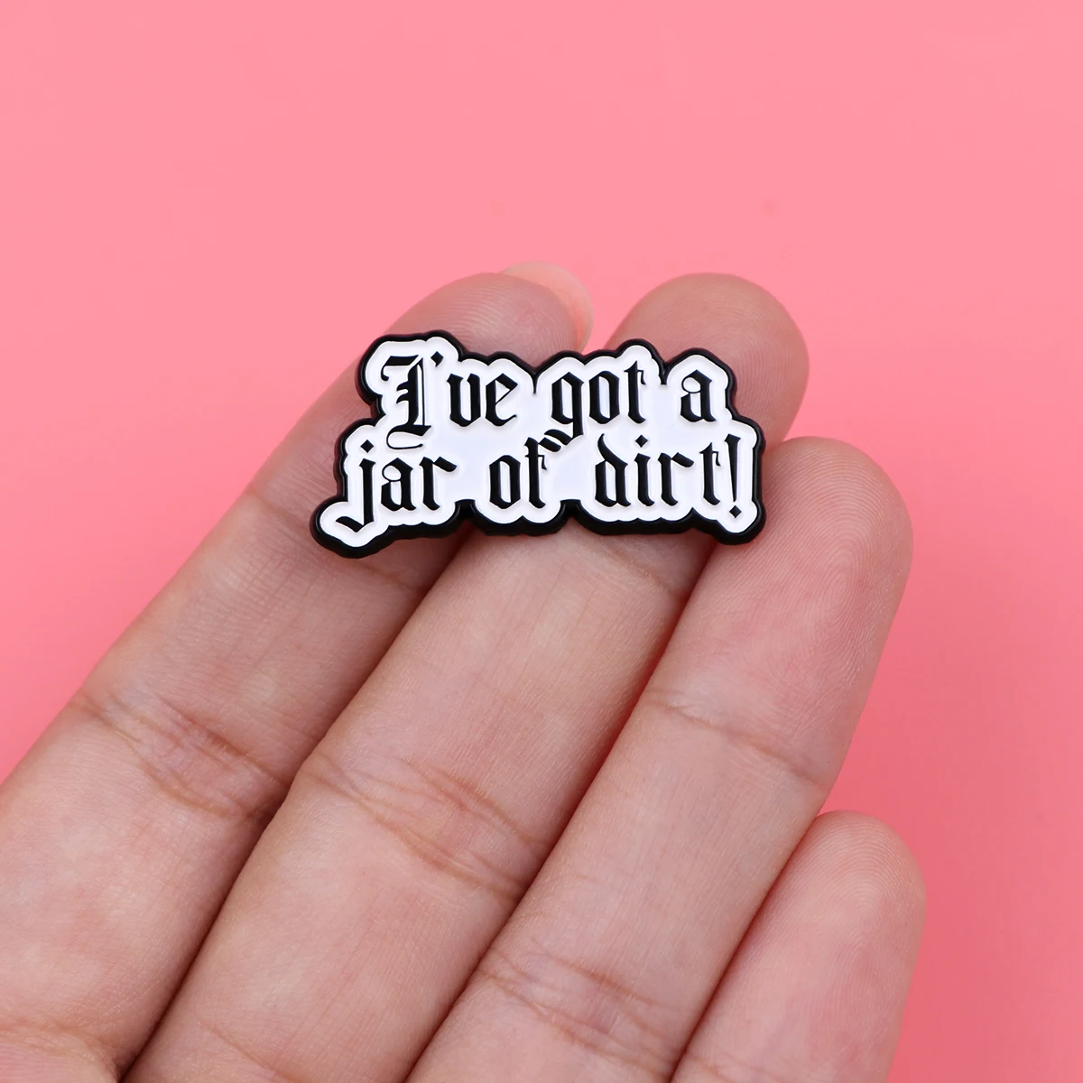 مضحك يقتبس المينا دبوس رسائل بروش الصنوبر التلبيب شارة بدبابيس على ظهره زي الاكسسوارات مجوهرات إبداعية أصدقاء الهدايا #5