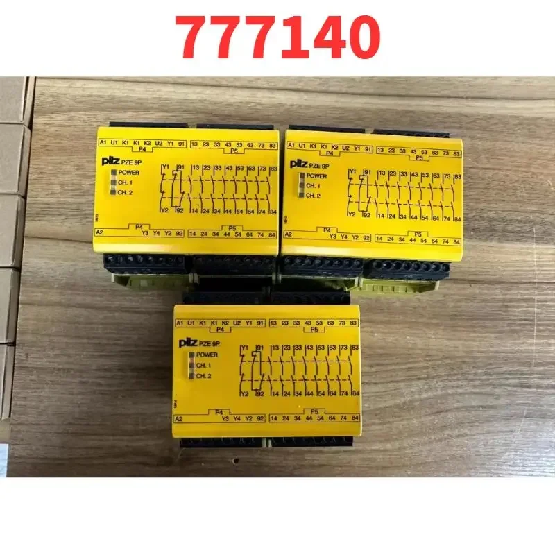 Second-hand test OK 9P safety relay 777140 24V