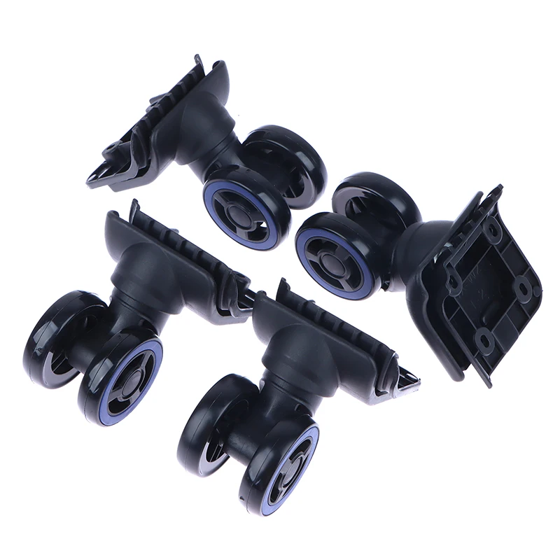 4Pcs Luggage Wheel Replacement Set - 360° Swivel Mute Wheels for Suitcase (Universal)