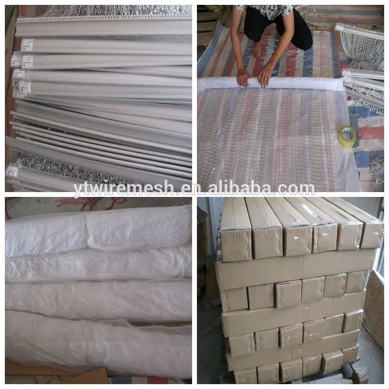 Cortina de cadena de aluminio de primera calidad: cortina de metal para decoración de puertas de entretenimiento, mejora de atmósfera y mejora de privacidad