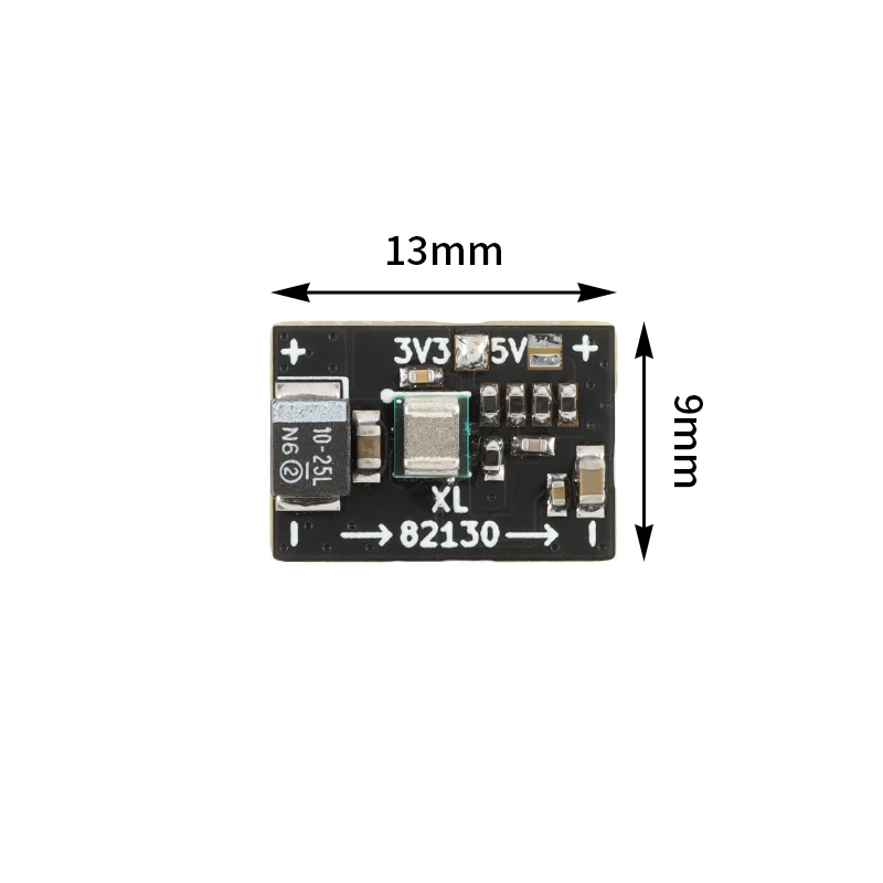 2Pcs new XL82130 Mini DC 3.3V/2.5A 5V/2A Step-down Power Supply Module Buck Board TPS82130 PWM/PSM Auto Switching Mode PWM PSM