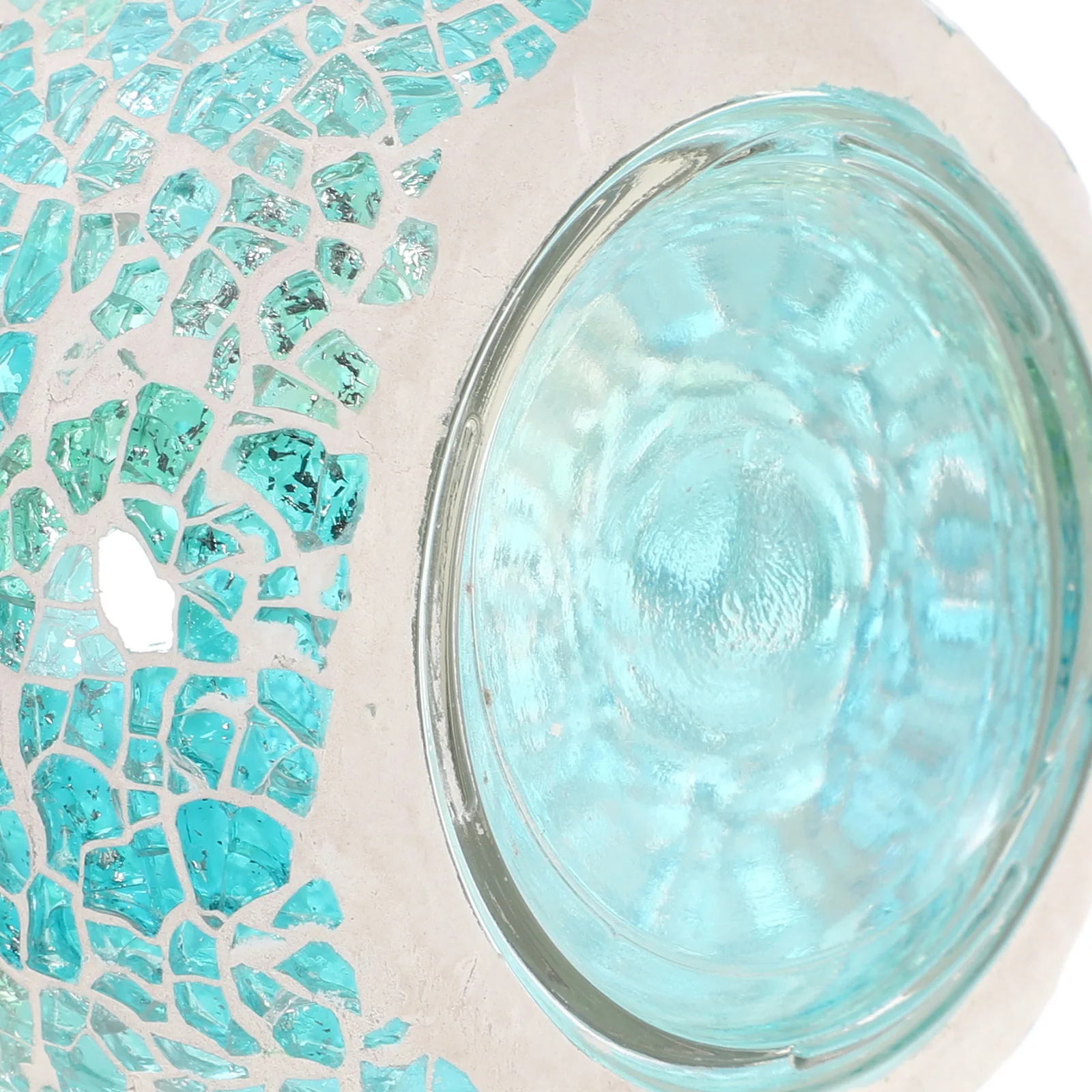 

Mosaic Glass Mouth Holder Decorative Votive Pillar Tea Light Holder for Wedding Festival Home Decor