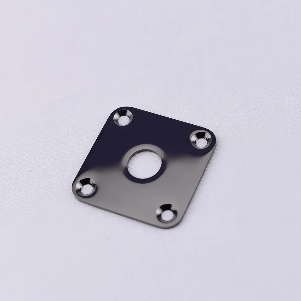 New -  Flat / Curved Stainless Steel Jack Plate For Electric Guitar Bass 【Made in Japan by GOTOH】