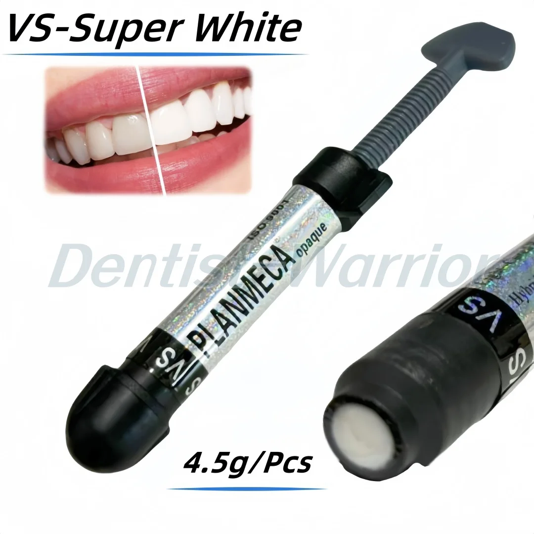 

VS Dental Composite Resin Veneer Super White Hybrid Aesthetic Teeth Whitening Restorative Dentistry Tool 4.5g/Pcs