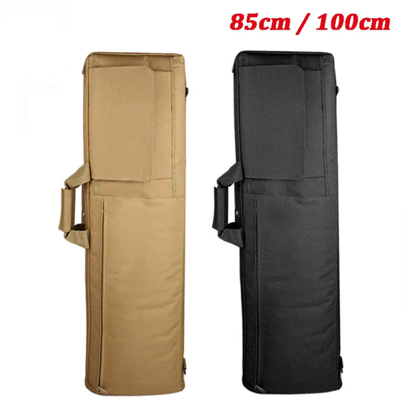 Egg Cotton M4AK Gun Bag 85CM Camouflage Single Shoulder Square Tactical CS Outdoor Hunting Fishing Bag