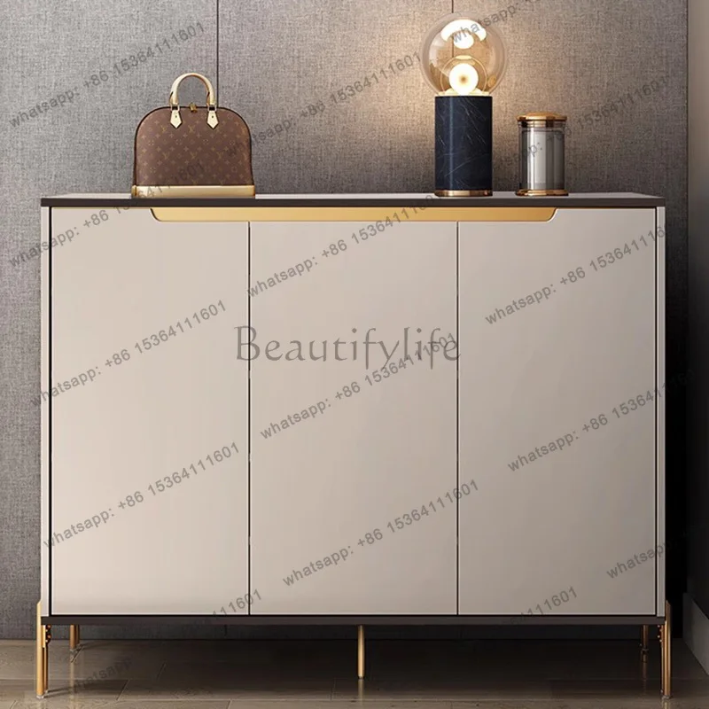 LD Modern Vertical Shoe Cabinet Slippers Organizer Mobile Entrance Hall Storage Shoe Shelf Display Gabinete Shoemakers