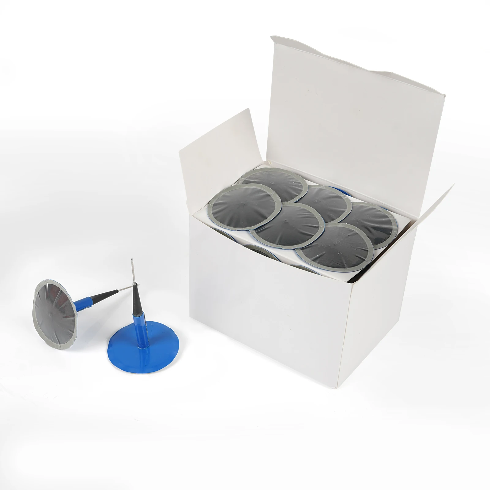 Wholesale QPT010 Mushroom Nail 24pcs/Box 27boxes/Carton Tire Repair String Hand Tool Rubber Patch Plug