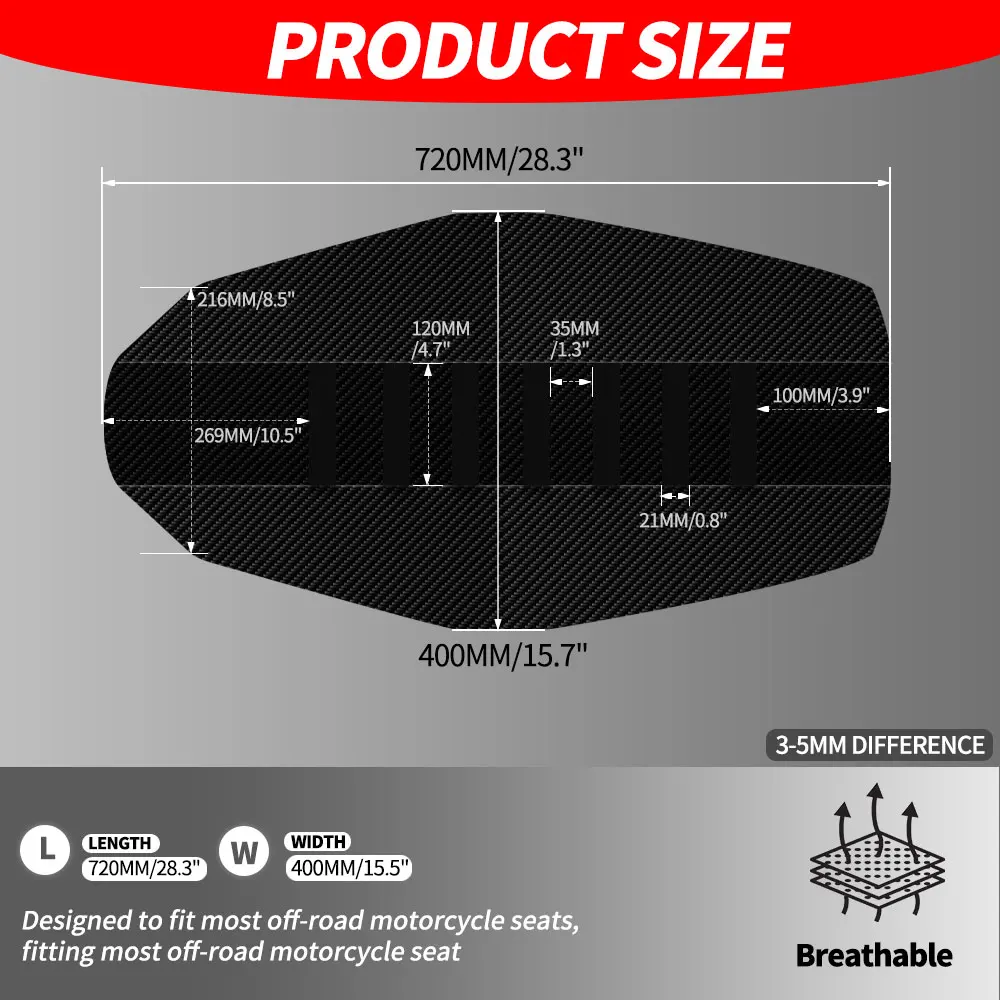 Motorcycle Accessories Seat Cover PVC Seat Cushion Cover Protector Waterproof For Suzuki DRZ125 DRZ 125 2021-2024 Dirt Pit Bike view 2