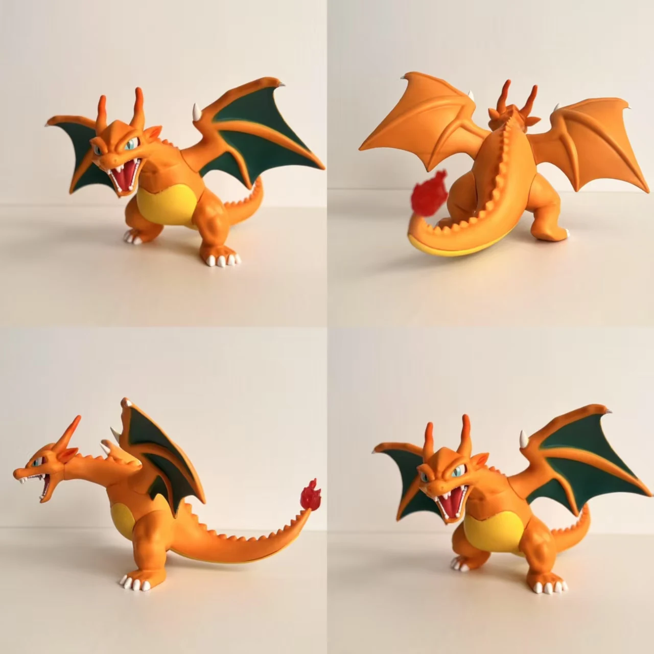 

New Poke Mon Charizard Anime Figure Dragonite Q Version Action Figure Pvc Model Statue Doll Collection Toy Kid Birthday Gifts