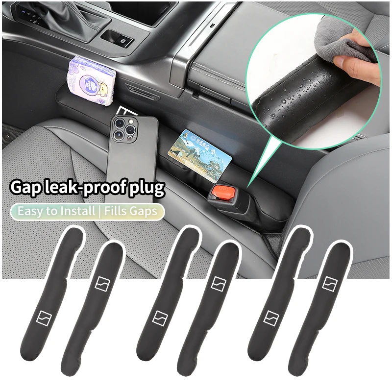 Car Seat Gap Filler Side Seam Plug Strip Leak-proof Filling Strip Accessories For Zeekr X 7X Krypton MIX 009 007 001 007 009