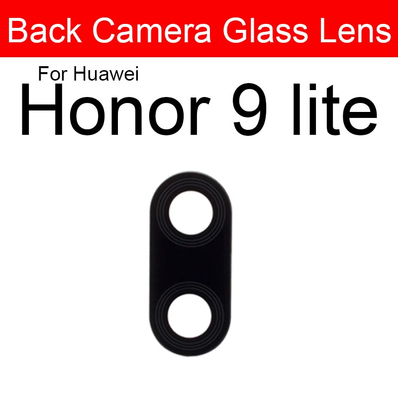 Rear Back Camera Glass Lens For Huawei Honor 9 9i 9N 9S 9C 9A 9 9X Lite Pro Camera Glass Lens Glass + Sticker Replacement Repair