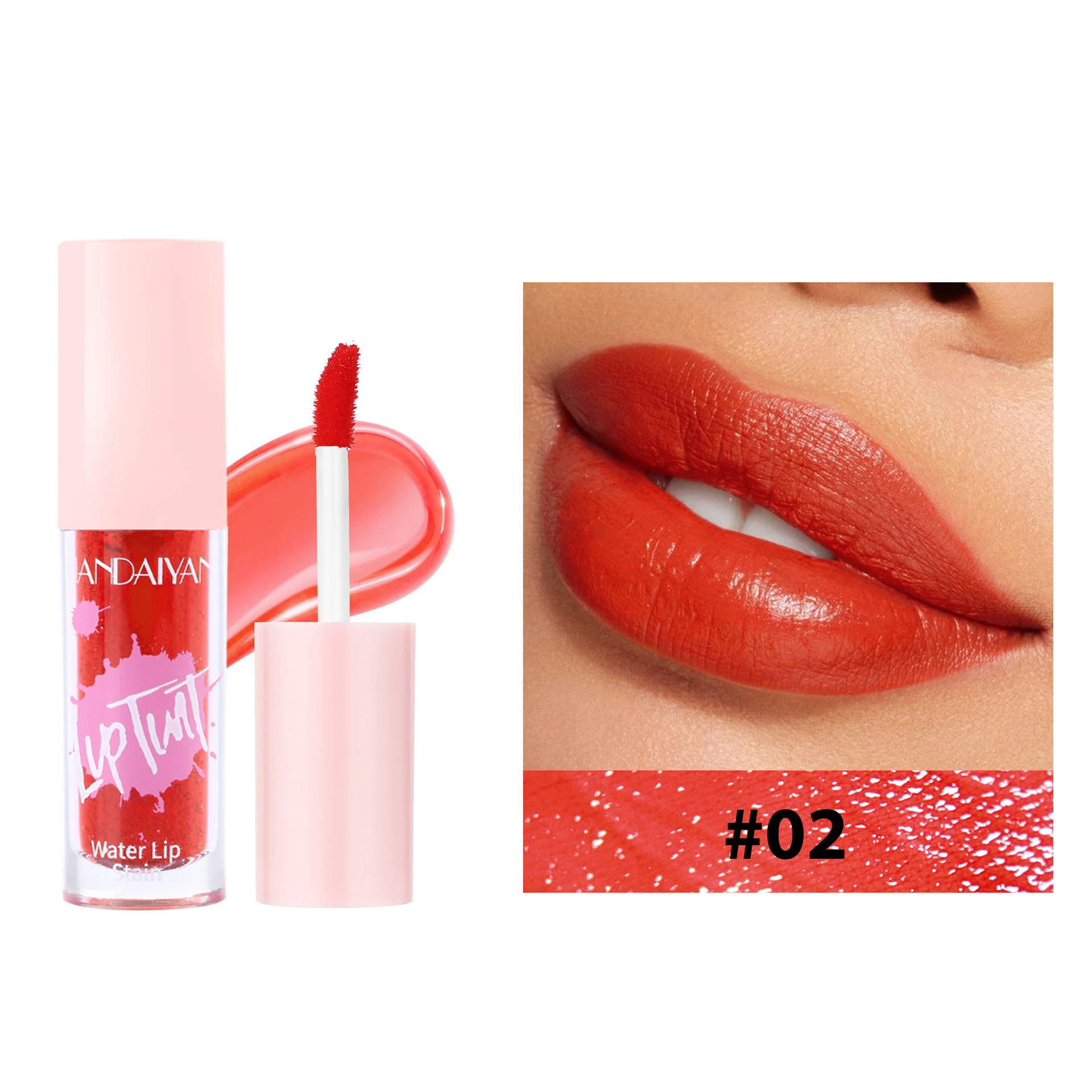 6 Colors Non-Stick Lip Glaze Lasting Moisture Moisture Non-Stick Lipstick image 6