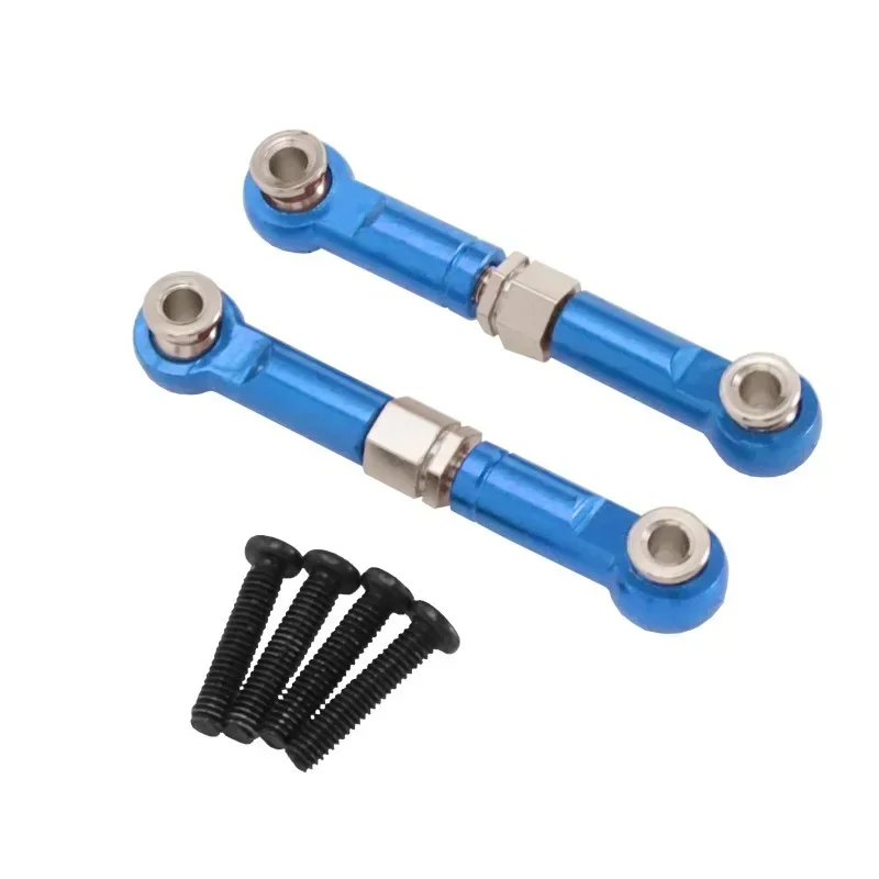 Metal Upgrade RC Car Front Steering Group Fixing Pull Rod Parts Fit For MJX 1/14 14211 Remote Control Car