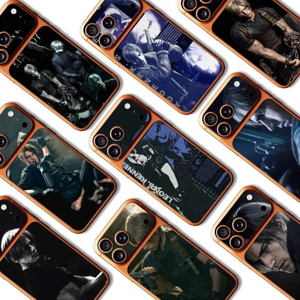 

Leon Resident Evil Game Back Protective Decal Skin Wrap Sticker For IPhone 17 Pro 17 Pro Max
