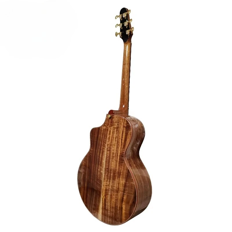 Double Top Acoustic Guitar with Koa Back and Side
