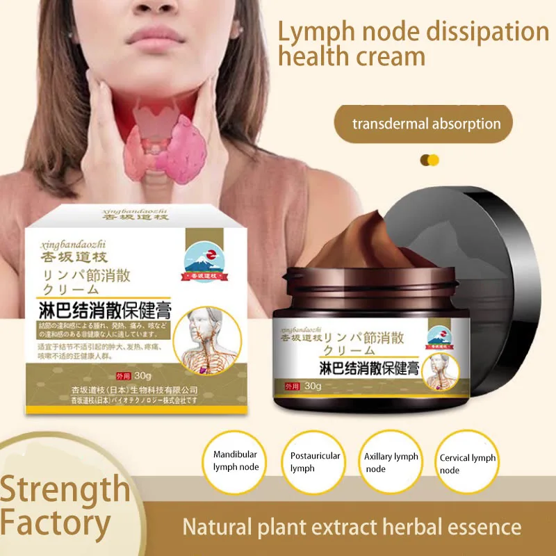 Lymph Nodule Dissipation Health Care Cream 30g Lymph Nodule Dissipation Cream for Swelling and Soreness