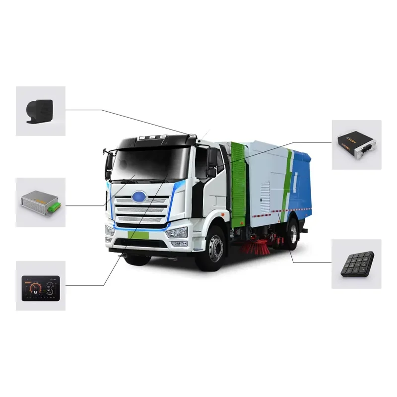 MAF Electrical Control System Kit Full Solution Aerial Work Platform for Sanitation Sweeper Vehicle
