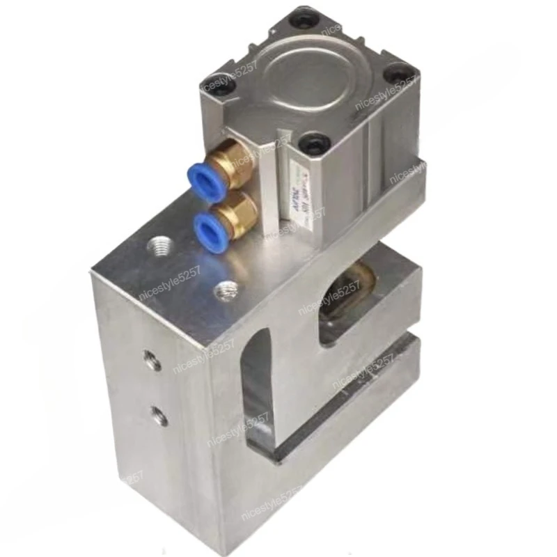 Pneumatic Plastic Bag Puncher BOPP Bag PP Film Butterfly Hole 32x6x9MM Punching Machine Universal Air Punch 280T/MIN