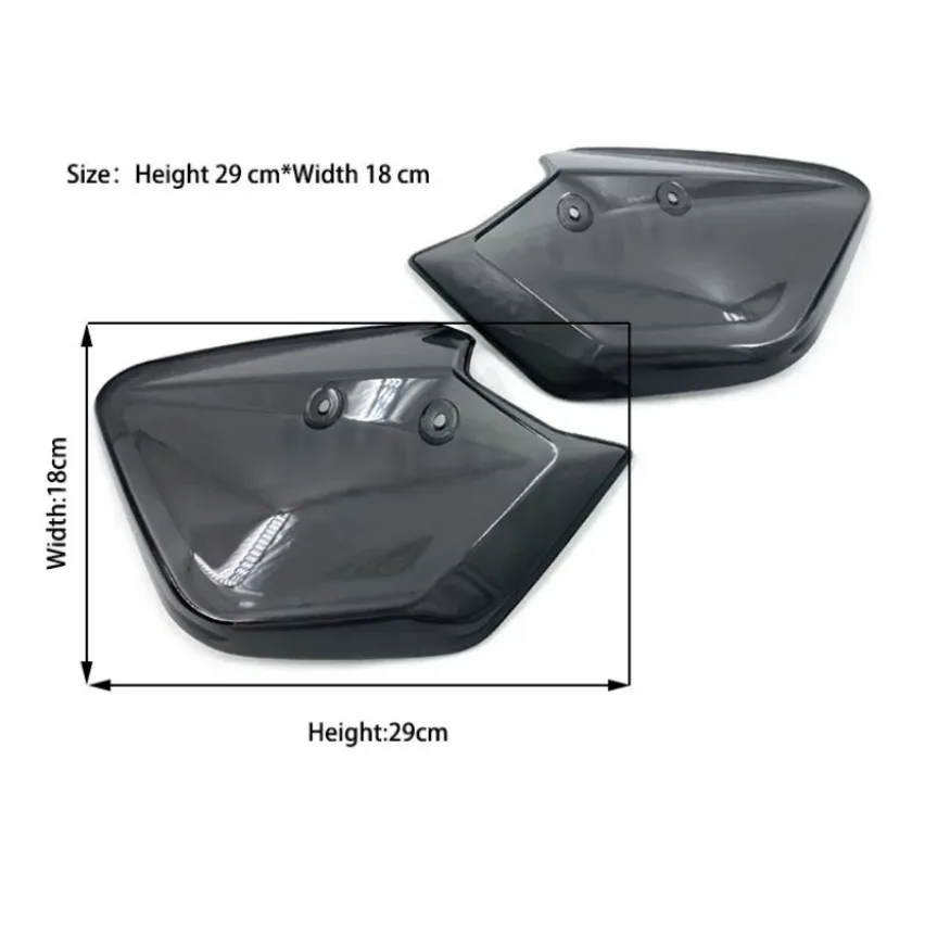 Hand Guard Cover Handguard Wind Shield Falling Protection For YAMAHA NMAX 125 155 2017-2019 / XMAX 125/250 2017-2019 Windscreen image 3