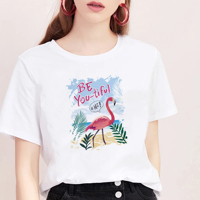 2021 New Summer Cartoon Fun tooth Graphic T Shirts Women Casual Short Sleeve Tee Shirt Femme Harajuku Fashion Top Tshirt Clothes