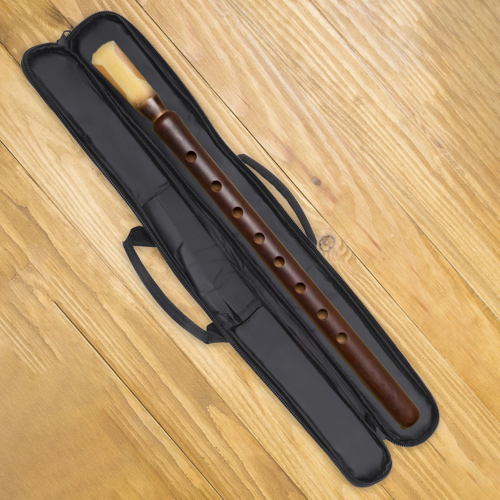 

Thickened Durable Lightweight Portable Flute Case Internal Storage Net Waterproof Protection Bag For Bamboo Flute Music