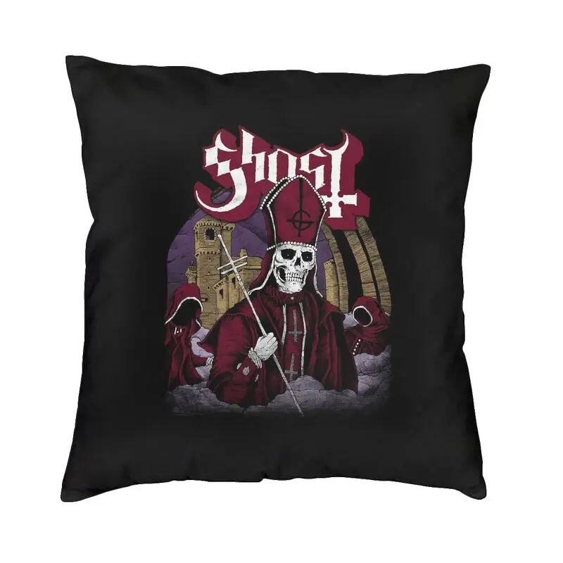 Fashion Impera Maestro Ghost Heavy Metal Rock Band Square Throw Pillow Cover Decoration 3D Two Side Print Cushion Cover for Sofa