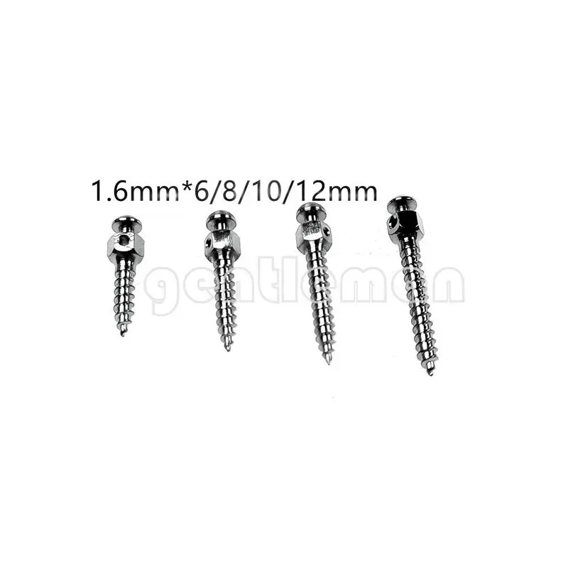 1.6mm Dental Orthodontic Titanium Mini Screw Micro Achor Screws Alloy Dental Basic Materials