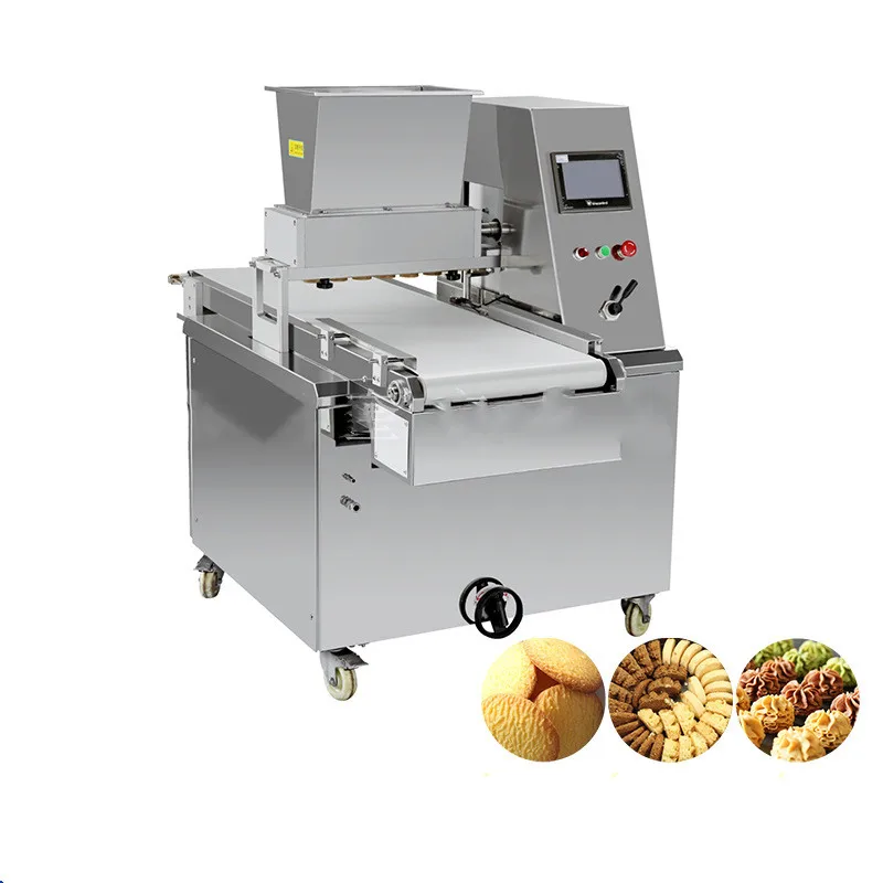 Commercial Fully Automatic Cookie Molding Machine, Biscuit Production Line Macaron Pastry Molding Machine