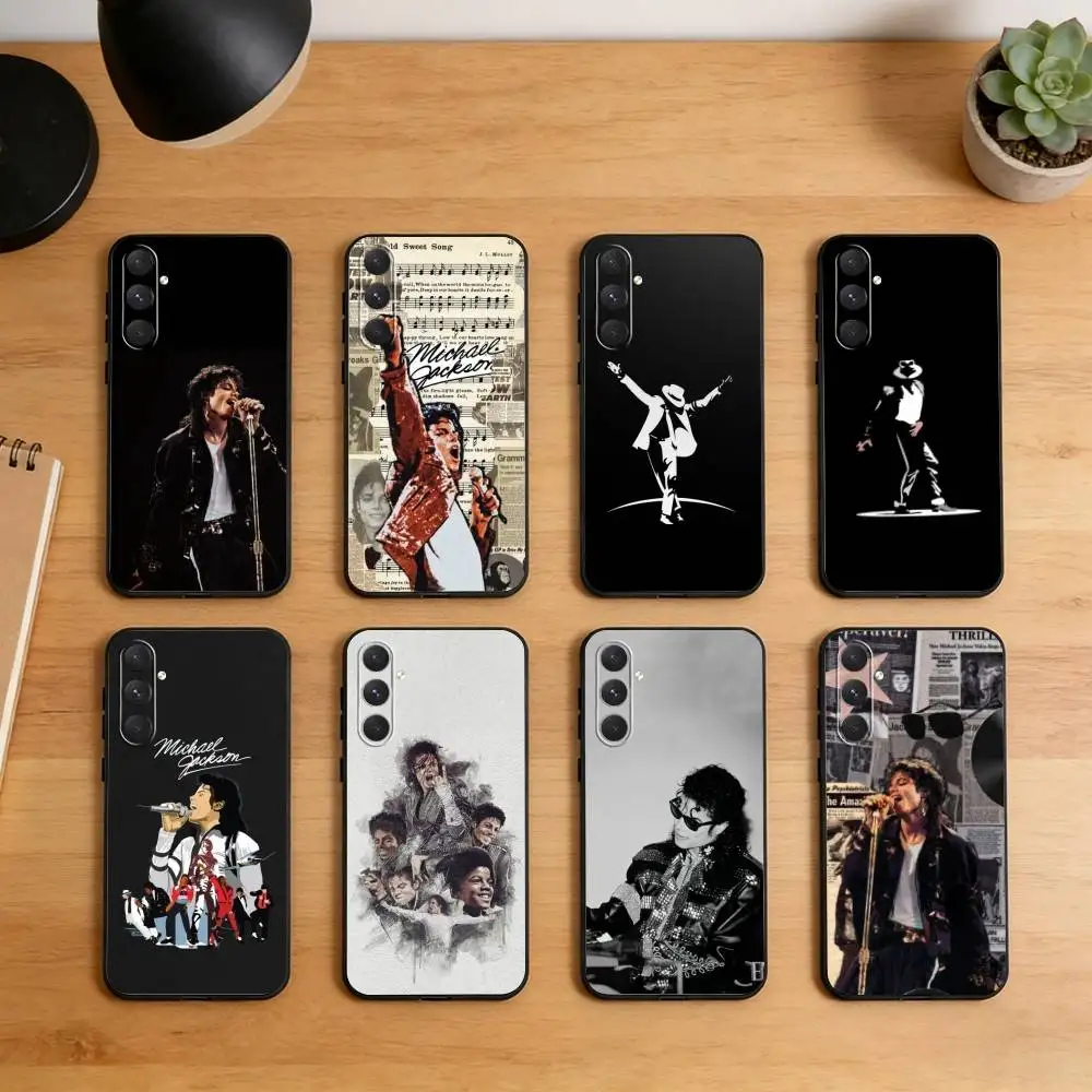 

Michael Jackson Phone Case For Samsung S26,S25,S24,S23,S22,S21,Plus,Fe,Lite,Others Black Cover