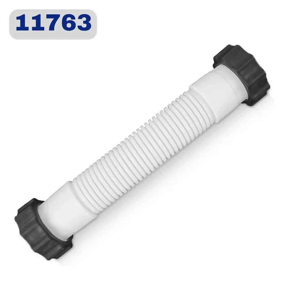 11763 Pool Sand Filter Pump Hose For Intex Interconnecting Hose For 10Inch Sand Filter Pumps And Fit For With Intex=Filter White