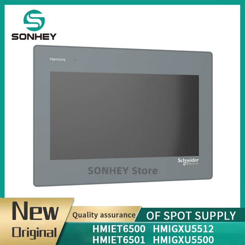Original touch screen HMIGXU5500 HMIGXU5512 HMIET6501 HMIET6500 ET6 touch screen, 10 inch widescreen Ethernet type HMIST