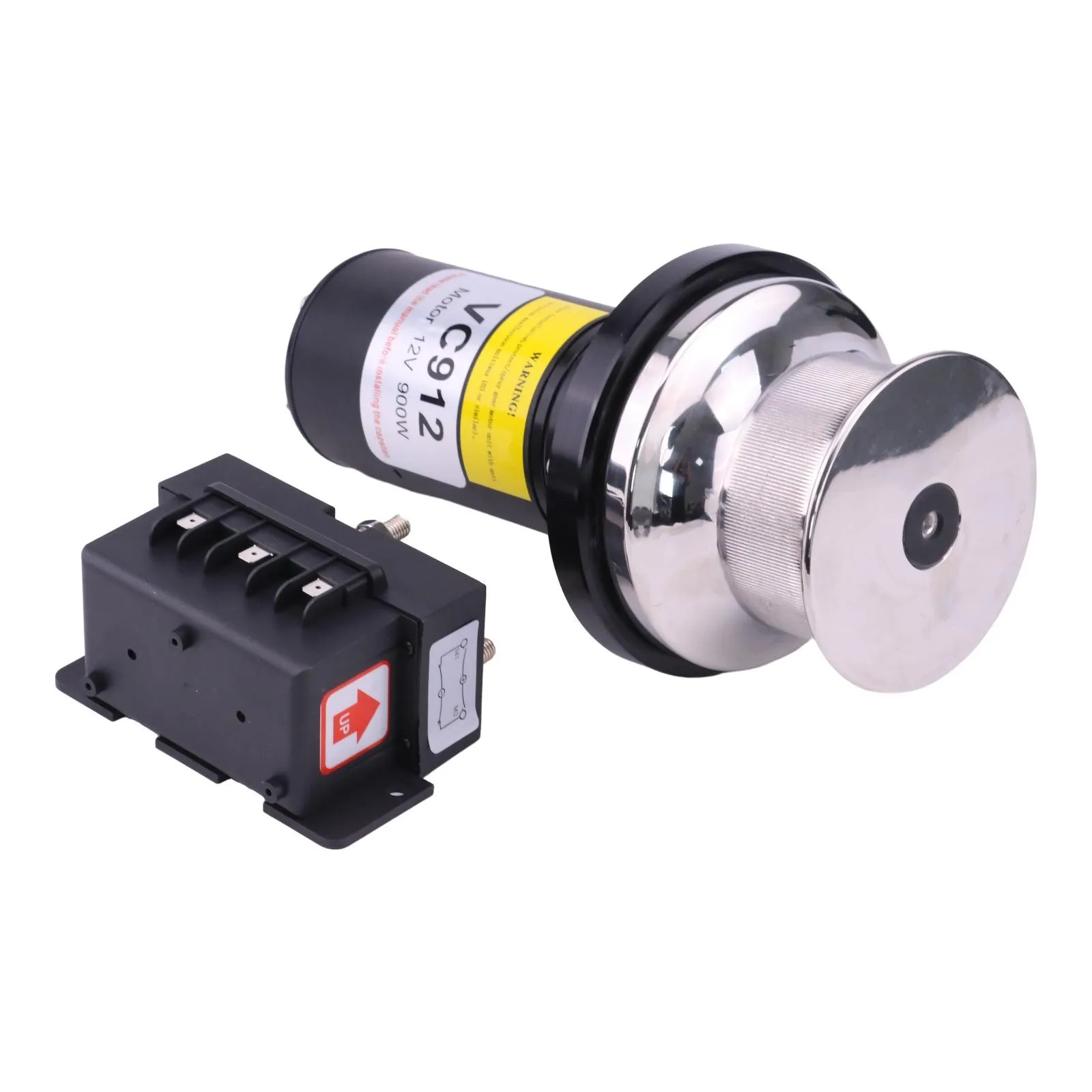

12V 900W Capstan Electric Windlass Kit Fits Mid-Size Boats Mooring 900 Series