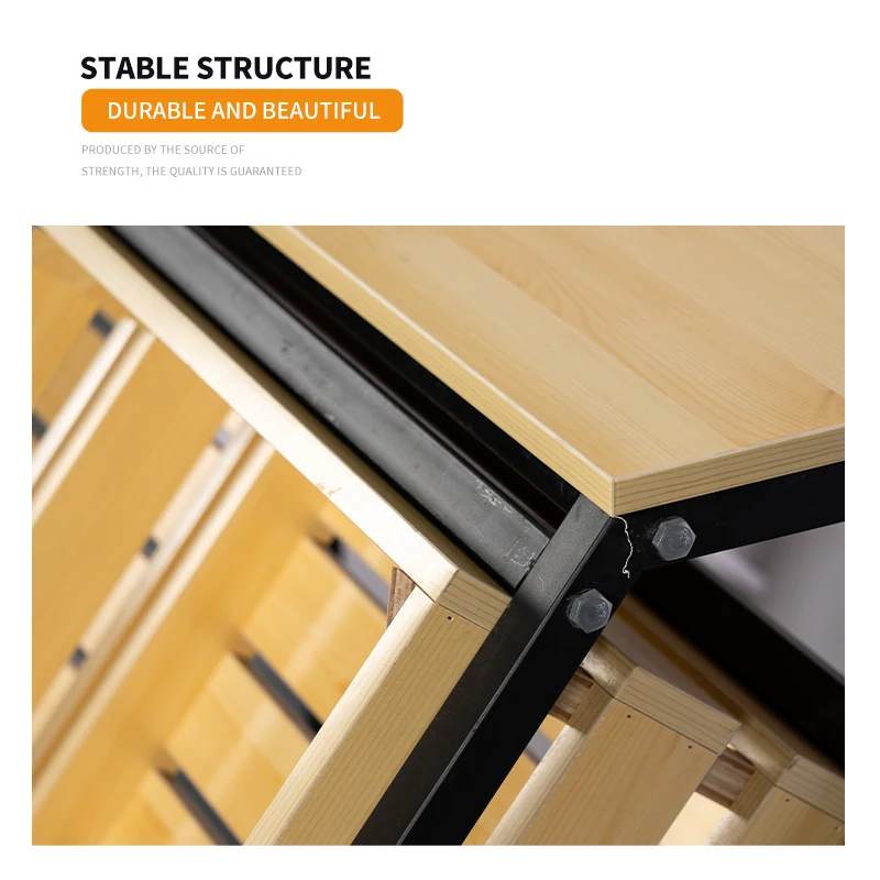 Rak Supermarket, Rak Buah Sayur, Rak Makanan Lantai Kayu, Peralatan Toko Swalayan Custom.OEM ODM