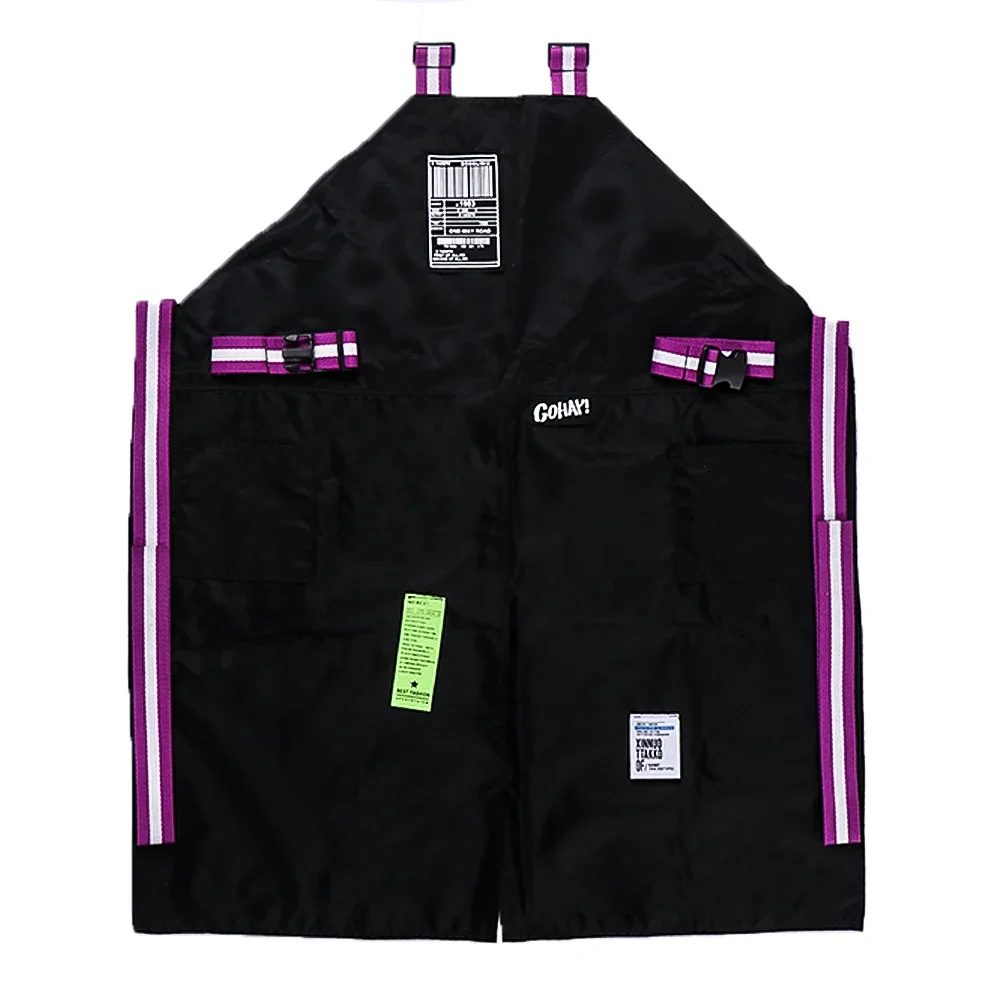 Waterproof Oil Resistant Aprons, 2 Bags, Bibs, Coffee Hairdresser, Shop, Overall, Chef, Adjustable, Nail Salon, New, Trendy