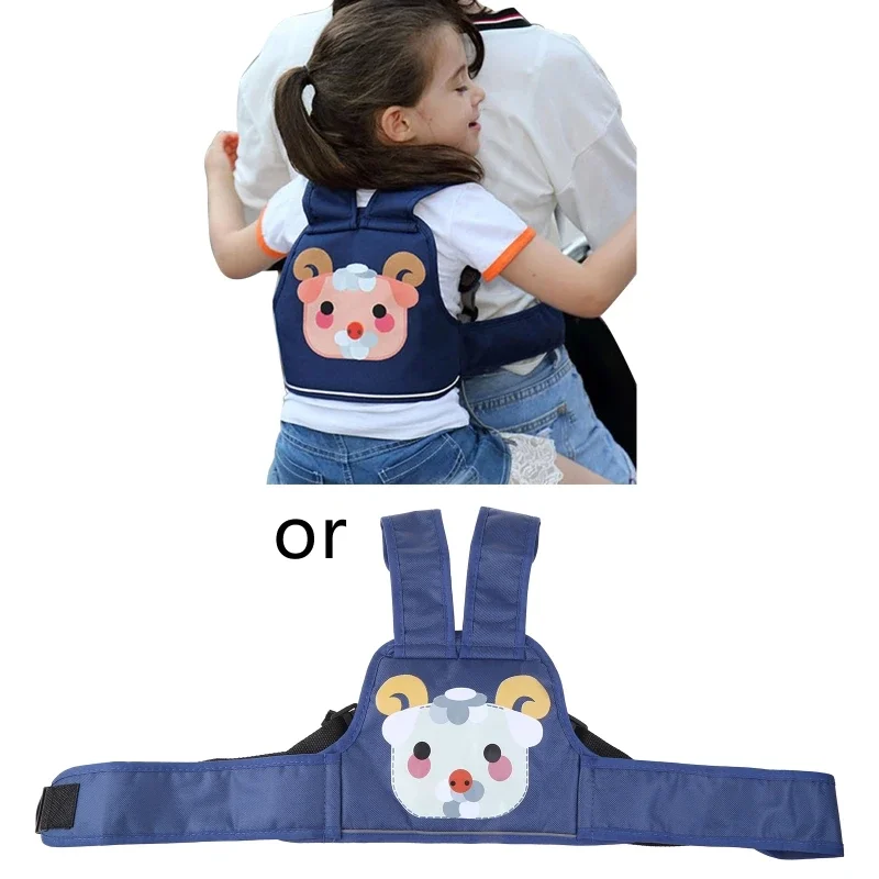 سكوتر كهربائي للدراجات حزام أمان للأطفال قابل للتعديل لسلامة الأطفال لحزام المقعد الخلفي لأشرطة أمان المقعد X37F #2