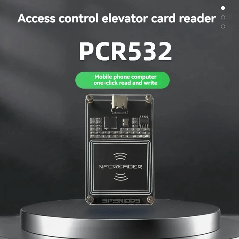 B37B-RFID 13,56 МГц PCR532 CUID IC Card Reader Wirter NFC RFID Беспроводной модуль с интерфейсом Type-C