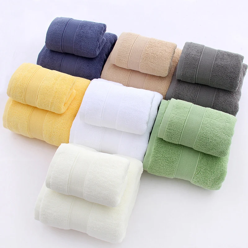 Pure Cotton Thickening Bath Towels Not Easy To Shed Hair Beach Towel Strong Water Absorption Large Bath Towel Shower For Home