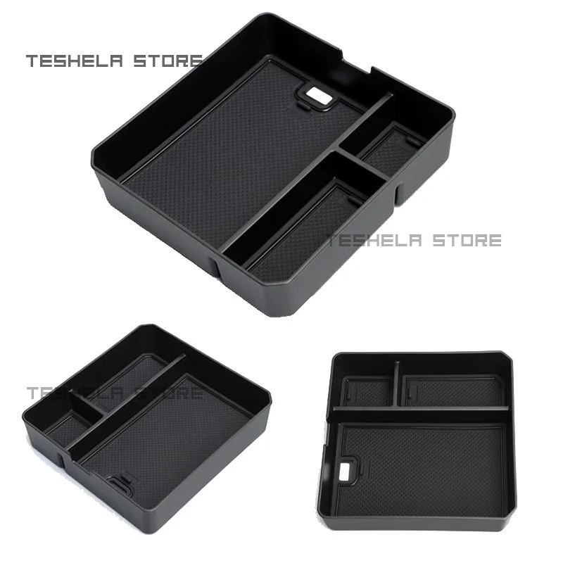 For Jetour T2 Traveler 2023 2024 Car Central Armrest Storage Box Content Center Console Accessories Stowing Tidying Plastics