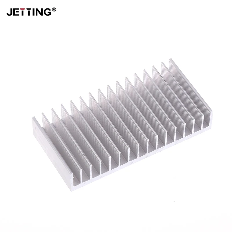 1Pc 10*2*5cm aluminium Heatsink CPU bantalan pendingin LED IC Chip pendingin Radiator Heat Sink pemanasan pembuangan panas pendingin