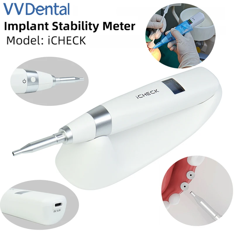 VVDental Dental Implant Stability Meter Implant Monitor For Measuring the Stability Of Implants Resonance Frequency Equi Tools