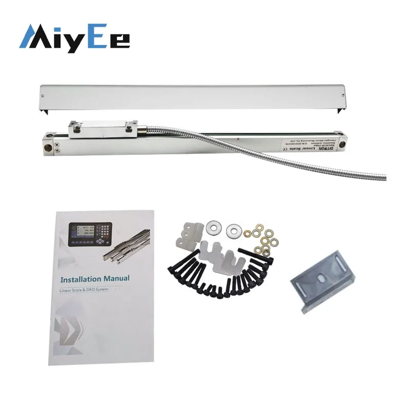 

DC10F Slim Version 0.005mm 50mm-600mm Digital Optical Linear Scale Ruler High Precision Linear Encoder for Milling Machines
