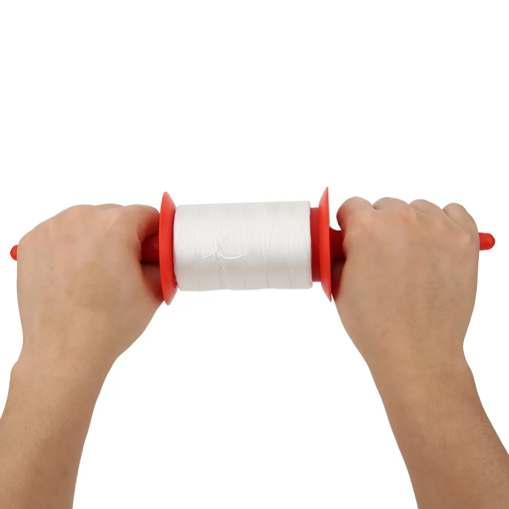 Accessoires pour cerfs-volants, bobine de cerf-volant rouge, 150 m de ficelle, poignée de préhension, moulinet pour cerf-volant, outil de vol de cerf-volant, activité de vacances