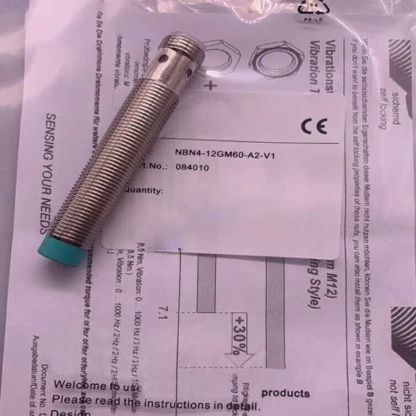 

1 шт. новый Nbn4-12gm60-a2-v1 для датчика приближения, новый оригинальный точечный ПЛК