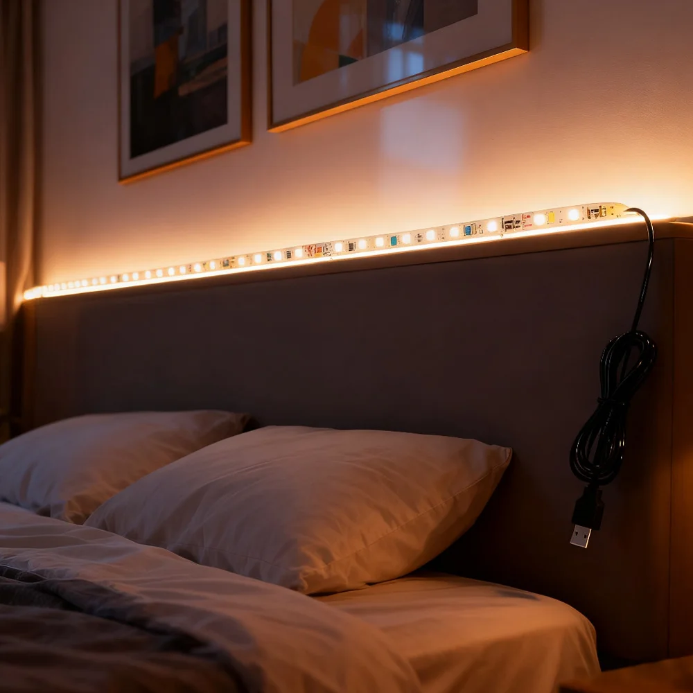 

5V USB LED Strip DC5V SMD2835 Flexible Waterproof LED Lamp Tape Lights Self-adhesive TV Backlights Home Lighting decoration