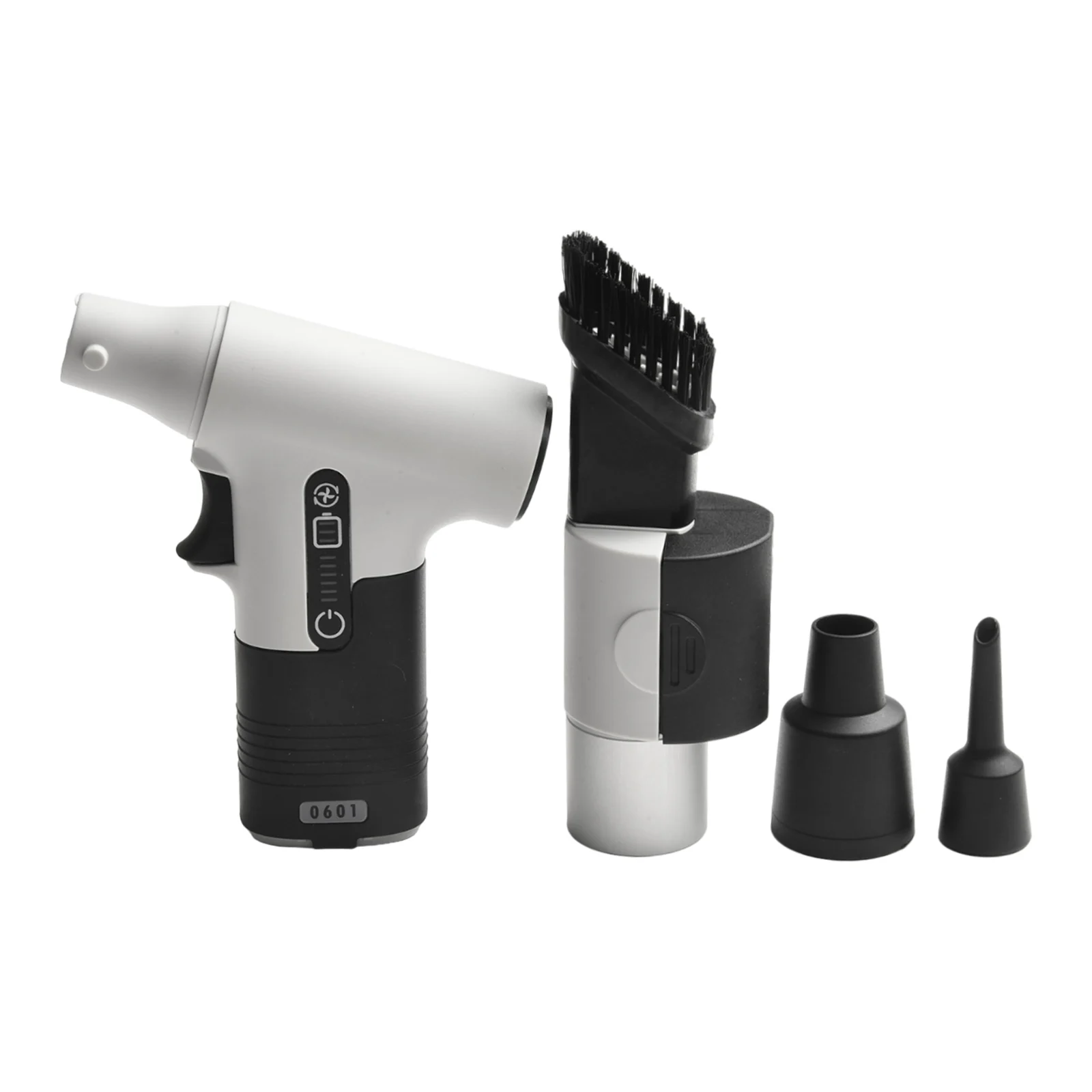 مكنسة كهربائية محمولة مدمجة وخفيفة الوزن مع منفاخ مروحة توربو وسرعة قابلة للتعديل لأداء التنظيف الفائق