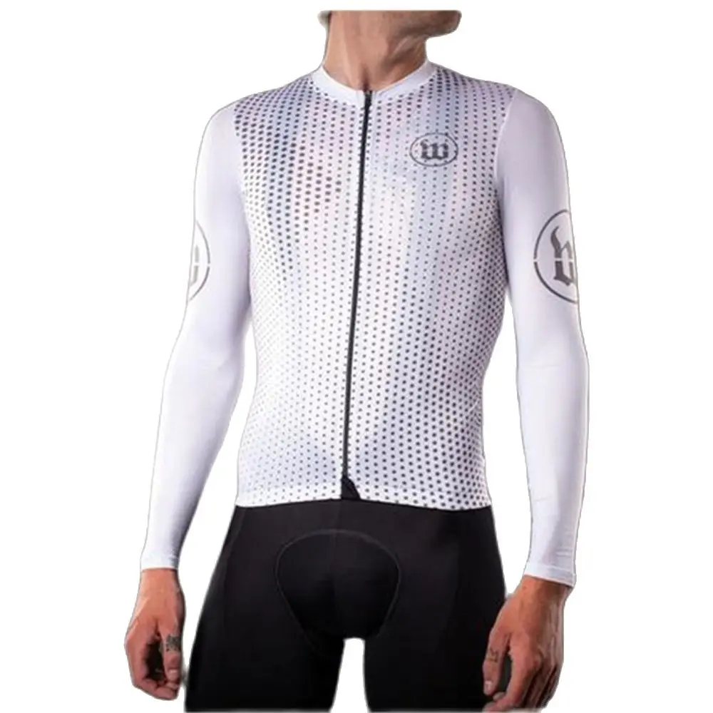 

Wattie Ink Men Bicycle Long Sleeve Sun Protection Cycling Jerseys Ciclismo Maillot Spring Autumn Pro Team Bike Clothing Wear