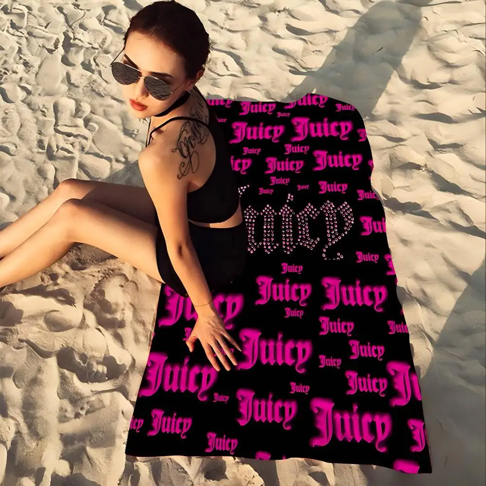 

Fashion J-JUlCY C-Couture Beach Towel Colorful Bath Towels For Girl Microfiber Quick Dr Sand Free Beach Yoga Spa Gym Pool