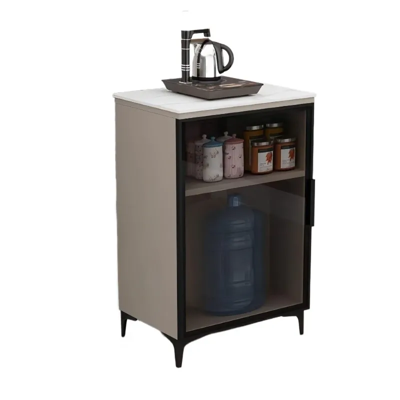 Multifunctional, coffee machine storage side cabinet, light luxury narrow crevice storage vertical cabinet c