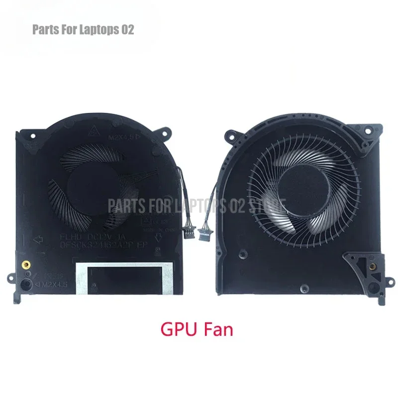 L+new DC 12V/1A Left Side CPU Cooling Fan FLHT DFS2013121H0T for Dell Alienware M15 R2 P87F 2019 N18E ALWM15R2