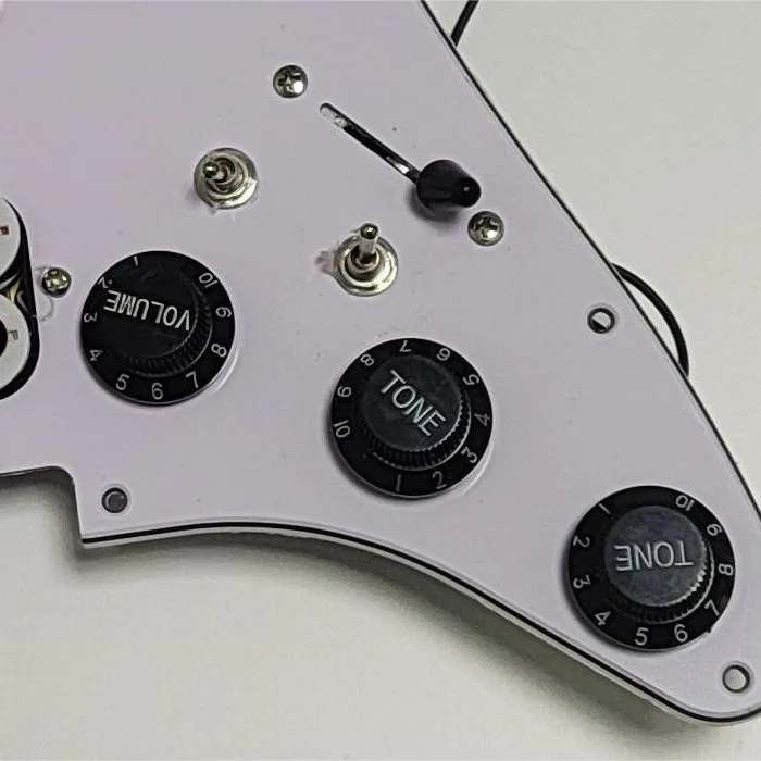 Guitar ST Accessories Single Single Double Panel Pickup Fifth Gear + Cut Single Switch Circuit, Inner Hexagonal Umbrella Pickup